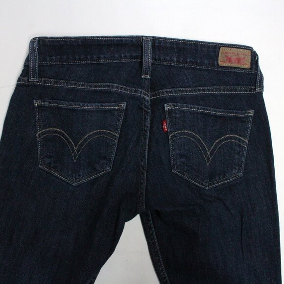 Junior Women's Size 1 Medium Levi's 524 Too Super Low Skinny Leg Jeans - Picture 5 of 14